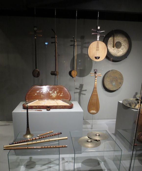 Lisbon - Musical Instruments of the Chinese Opera at Museo do Oriente