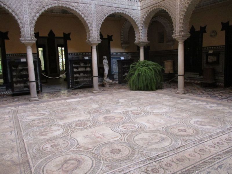 Mosaic at the Palacio de la Condesa de Lebrija
