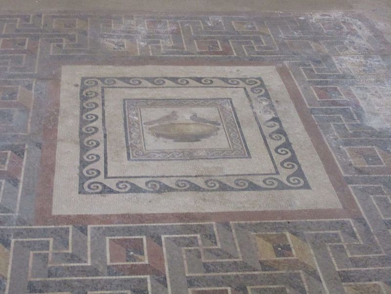 Mosaic at the Domus Romana, Mdina